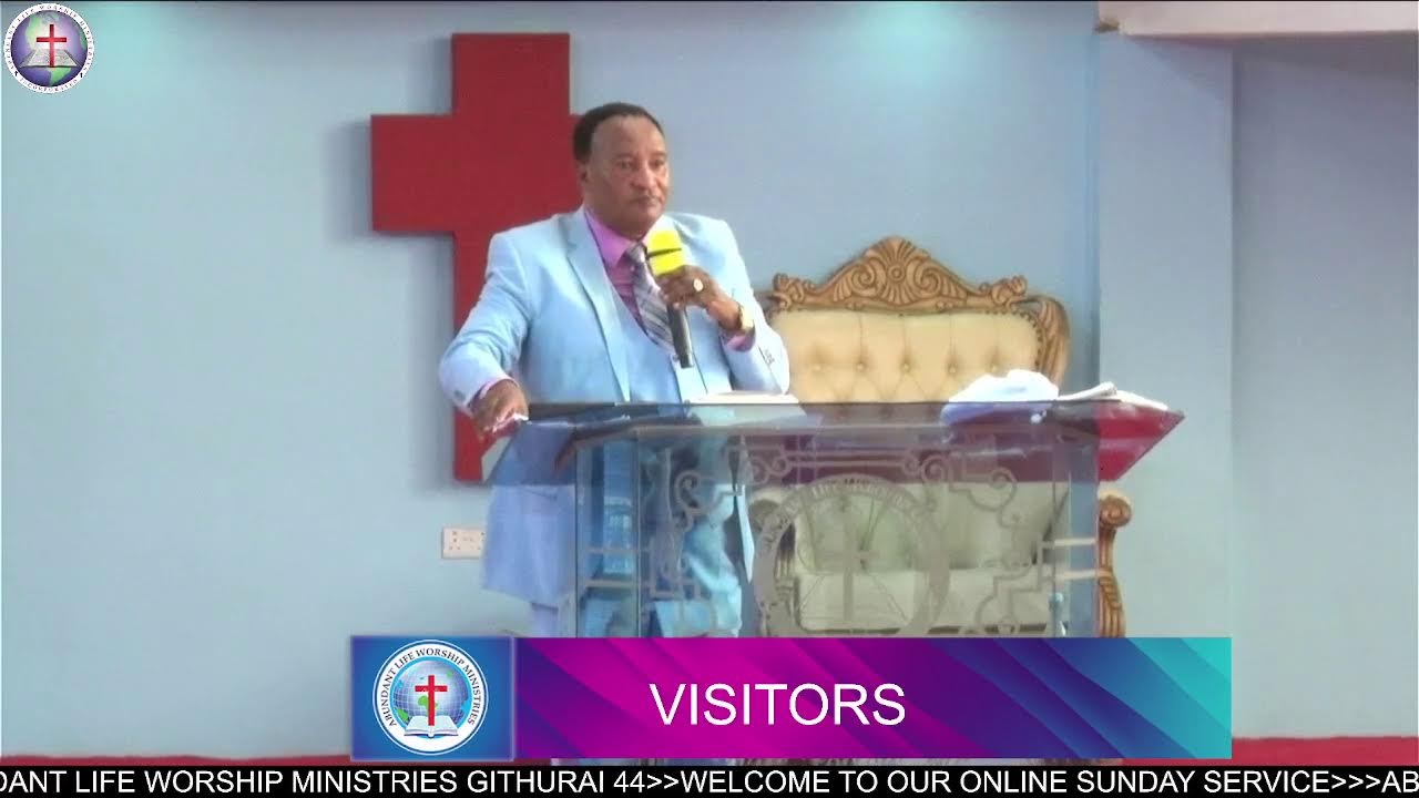 WELCOME TO OUR ONLINE SUNDAY SERVICE
