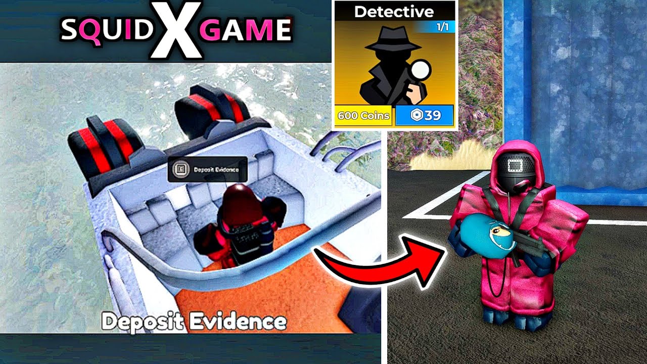 Squid Game X - 🕵️DETECTIVE ROLE - Ending 1 (Full Walkthrough) - Roblox