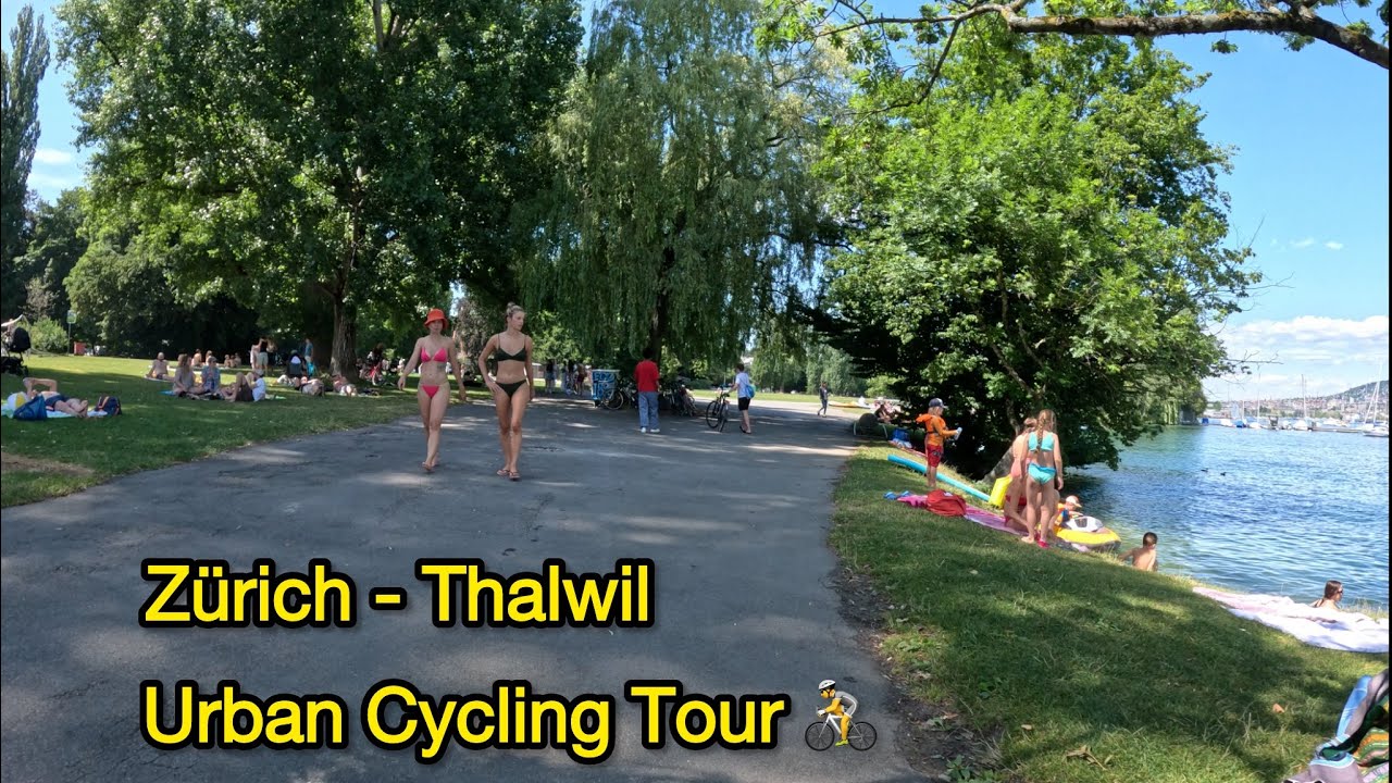 🚴 Cycling / Radtour Zurich – Thalwil – Zurich in 5.3K | Summer Road Bike POV (July 2025 / Juli 2025)