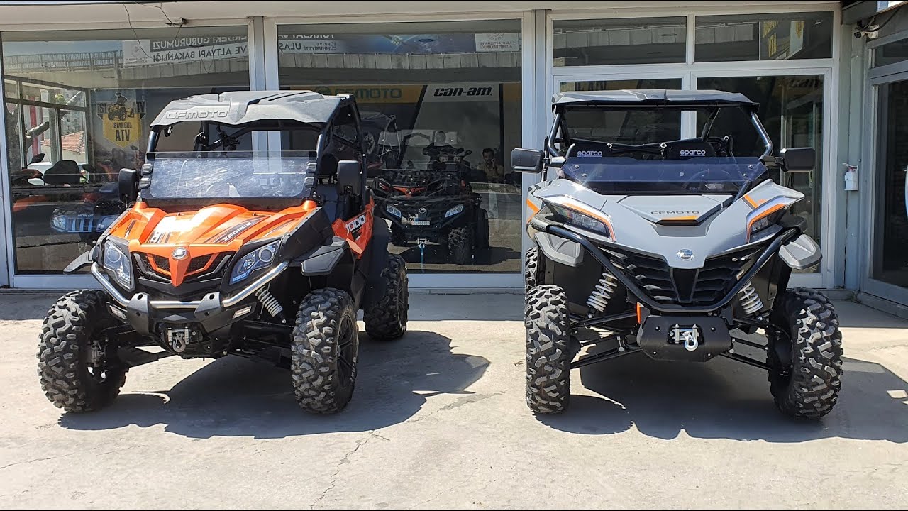 CF Moto - ZForce 1000 Sport VS ZForce 1000 - Rolling,Top Speed