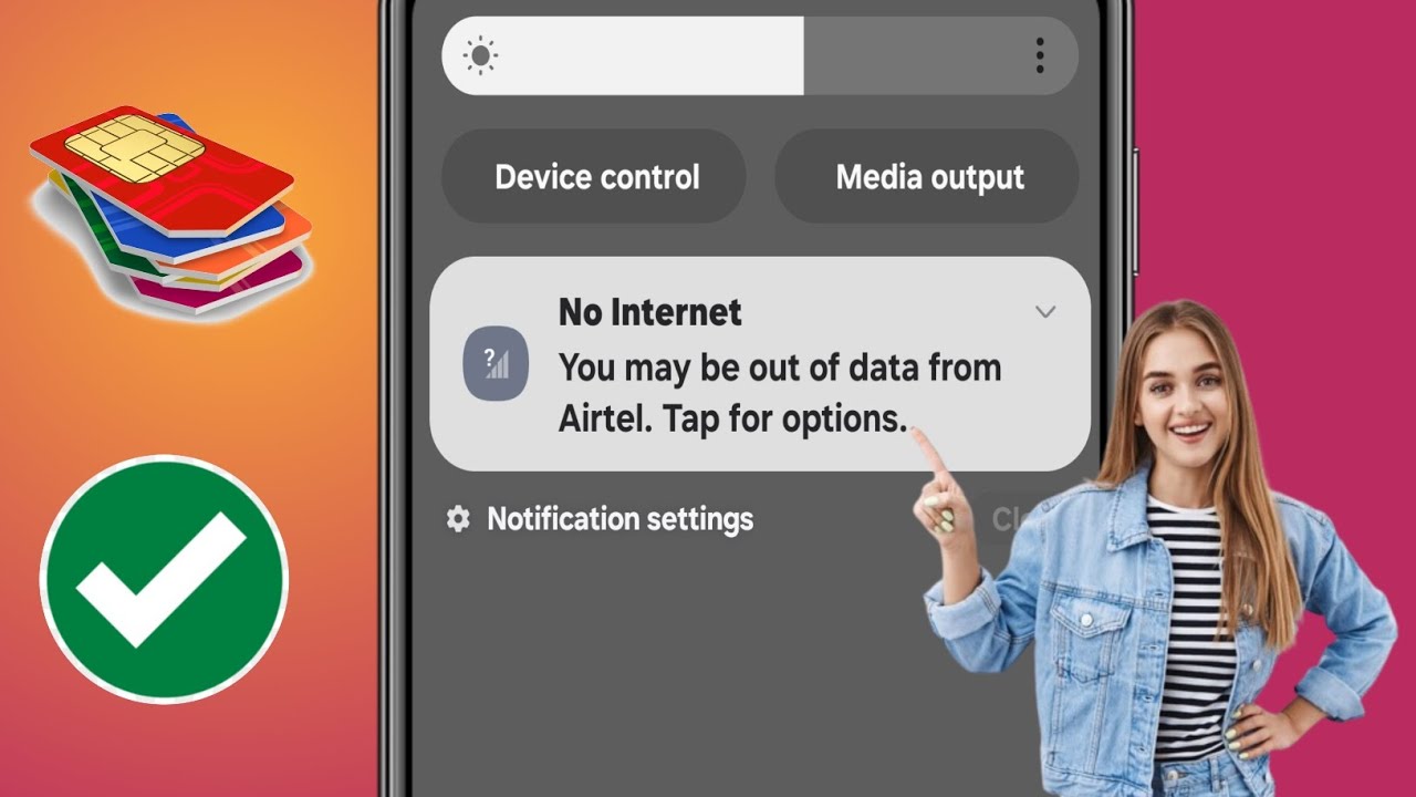 No internet You May be out of data from Airtel Tap for options Error Problem Solved