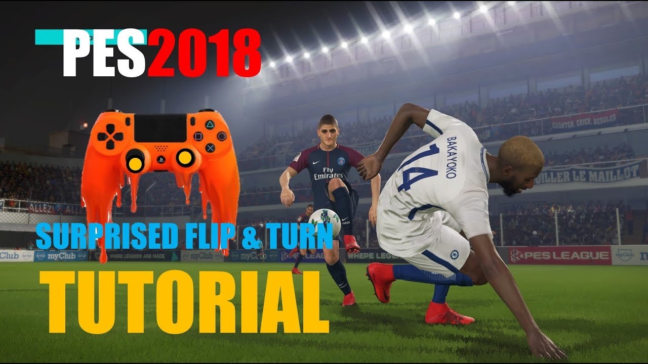 PES2018 - Неожиданный поворот и смена направления