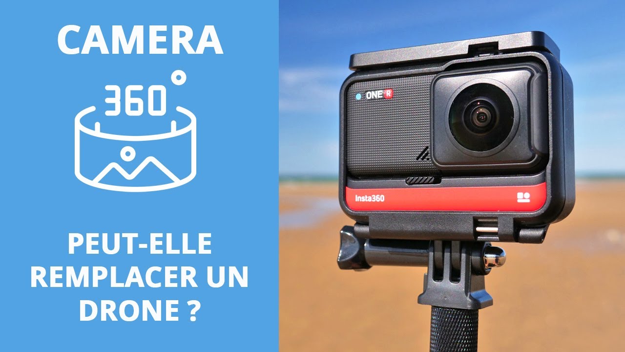 INSTA360 ONE R (caméra 360°) : Peut-elle remplacer un drone ?