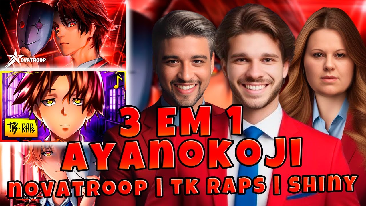 3 EM 1 Olhos Vazios NOVATROOP | Máscaras SHINY | Gênio Manipulador TK RAPS | MULT REACT EM FAMÍLIA