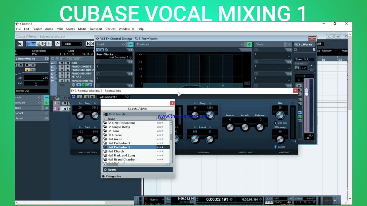 CUBASE VOCAL MIXING 1 MALAYALAM