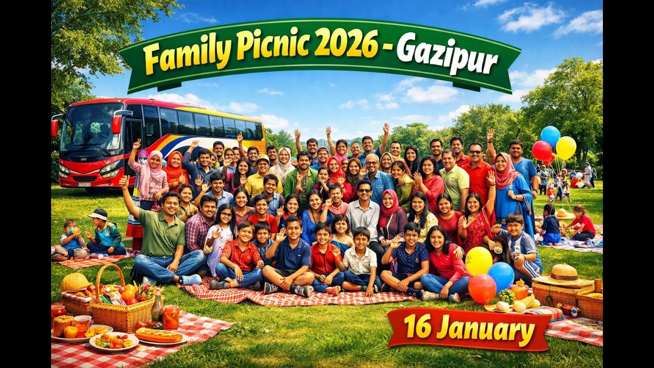 Family Picnic 2026 |Jahid picnic spot | A Beautiful Day in Gazipur | 16 January 2026
