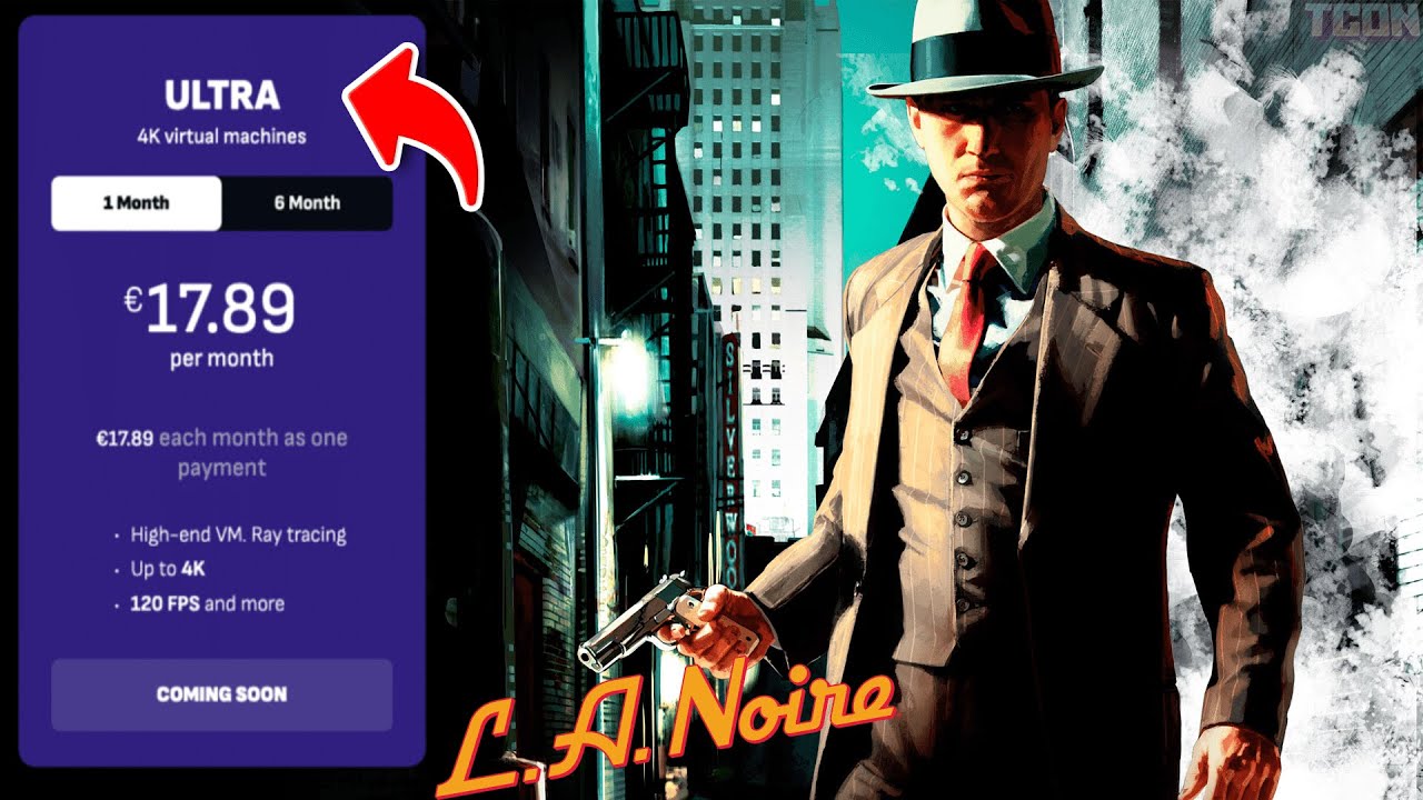 BOOSTEROID 4K ULTRA - L.A. Noire on Boosteroid in 4K #boosteroid #boosteroid_gameplay