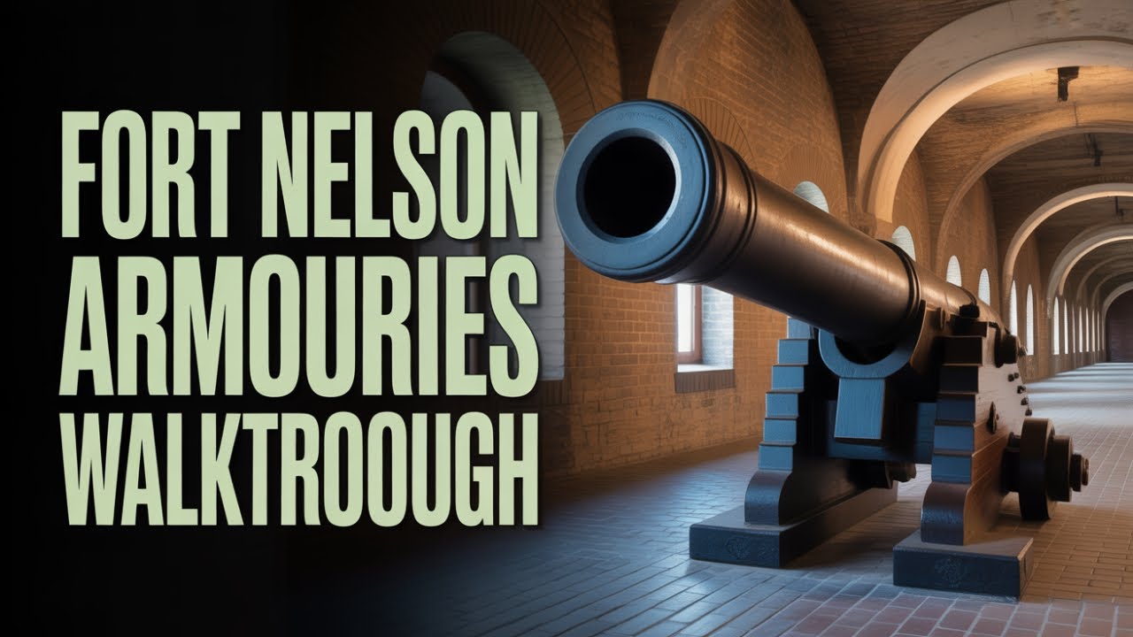 🔫 Explore Fort Nelson | Victorian Fortress & Royal Armouries Artillery Collection #MilitaryHistory