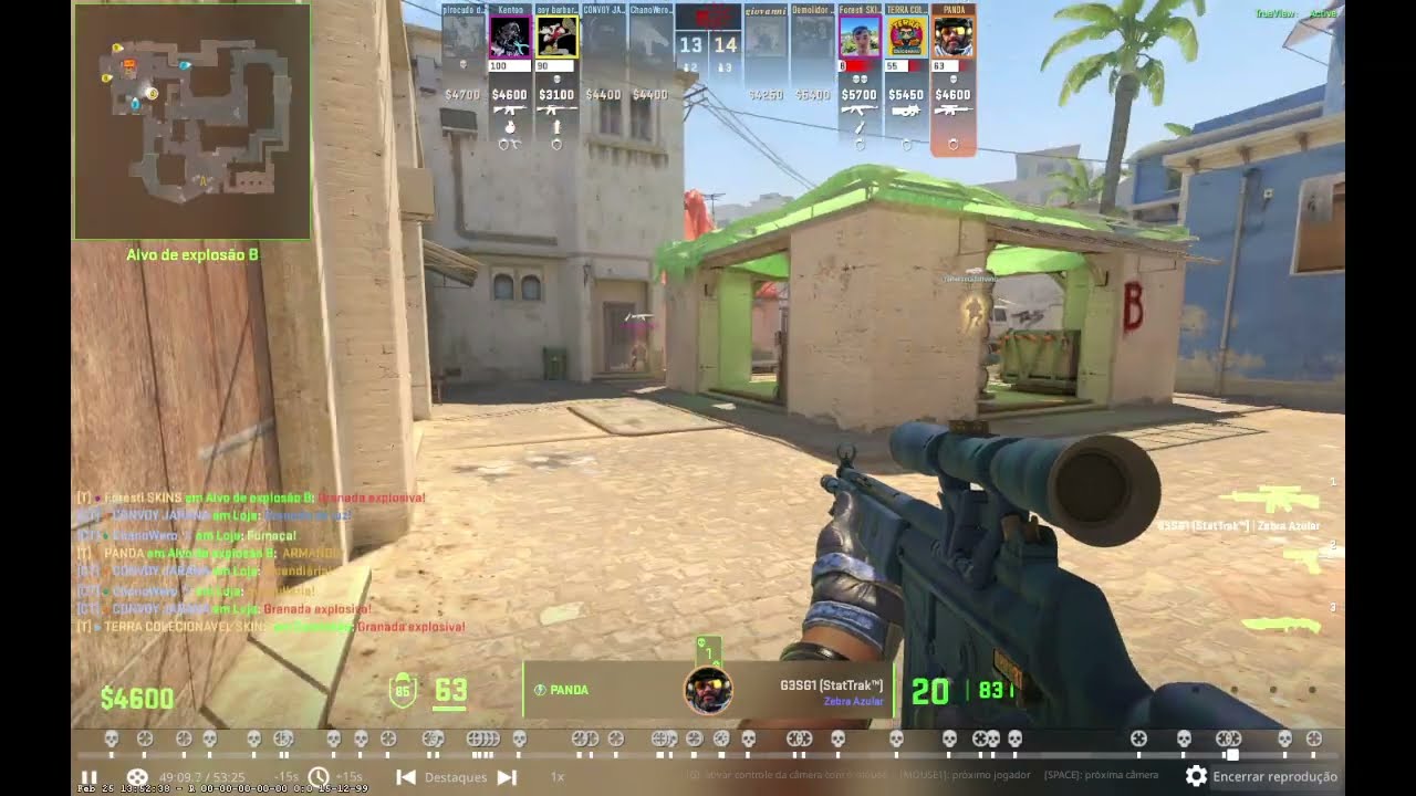 CS2 QUE JOGUINHO GOSTOSO. LÁ ELE. #counterstrike  #cs2  #mirage #gg