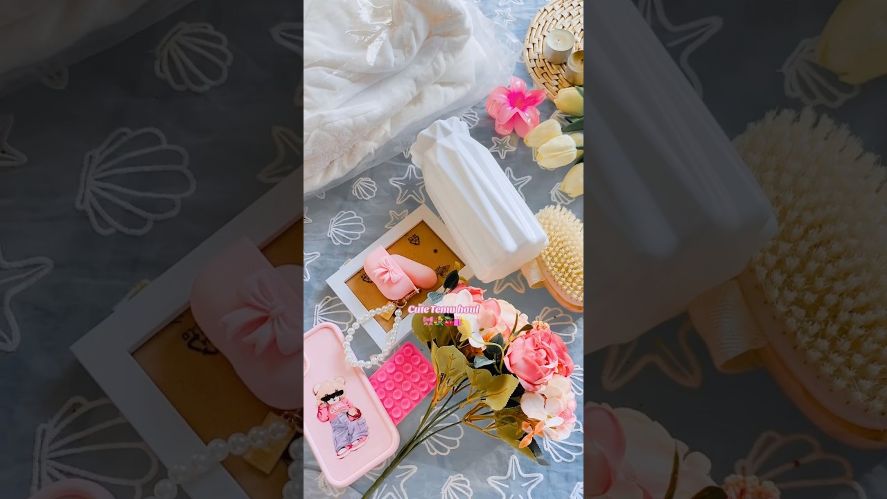 Temu haul එක බැලුවද 🛍️💖🎀 #temuunboxing #temu #temusinhala #temuhaul #foryou #shortvideo