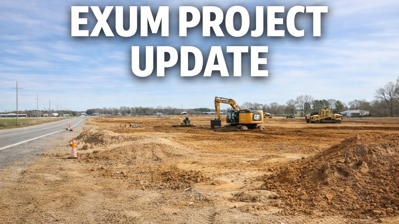 Major Progress at The Crossings at Exum | Jackson TN Development Update