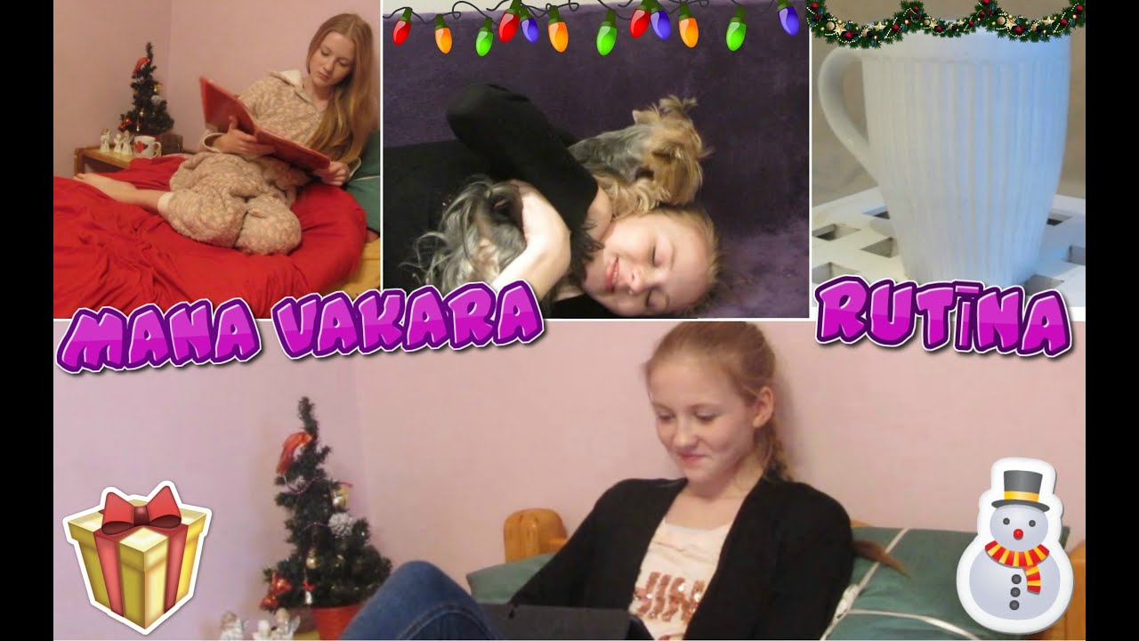 Mana vakara rutīna ziemas laikā l makeuparevelinu