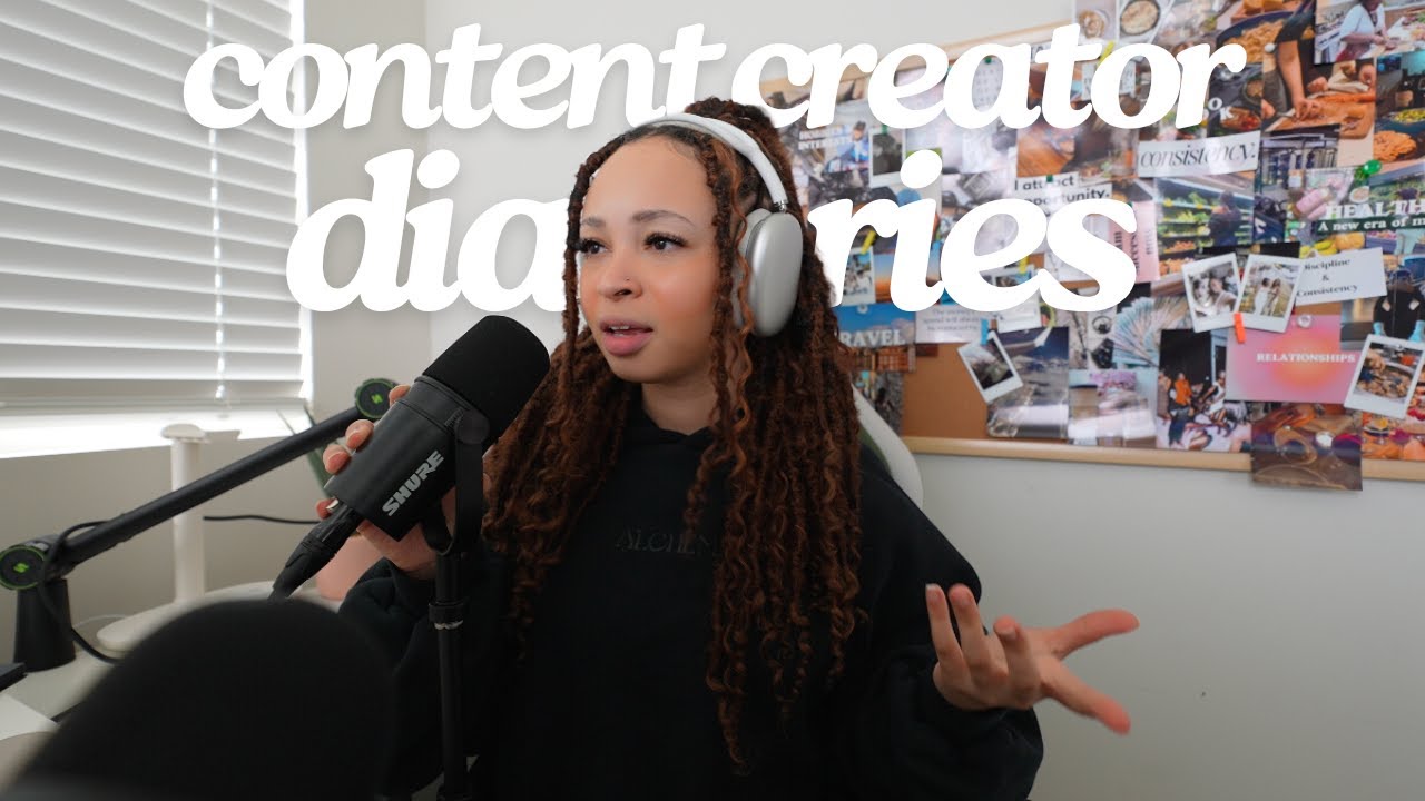 vlog: productive day in my life as a full-time influencer *behind the scenes* | aliyah simone