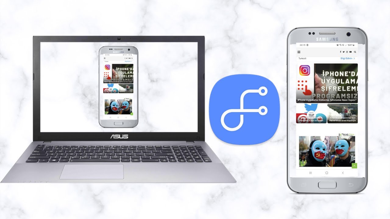 Samsung Telefon Ekranını Bilgisayara Yansıtma. Samsung Flow Nedir?