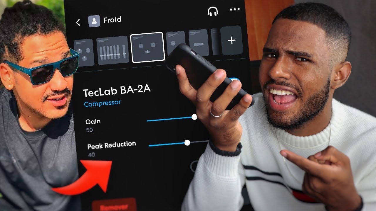 COMO MIXAR UM VOCAL DE TRAP ESTILO FROID PELO BANDLAB!! *preset grátis*