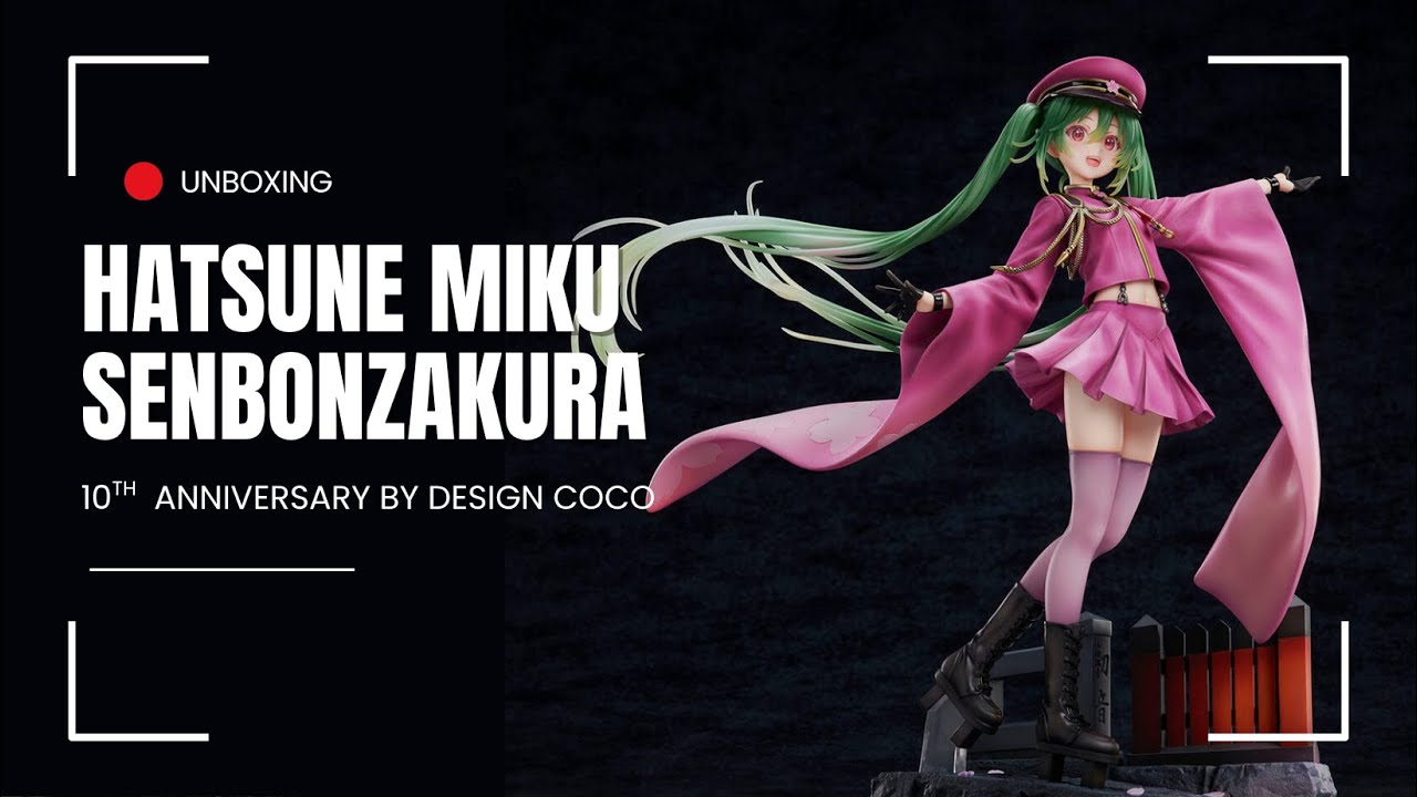 Vocaloid - Hatsune Miku - 1/7 - Senbonzakura 10th Anniversary Ver. (Design Coco)