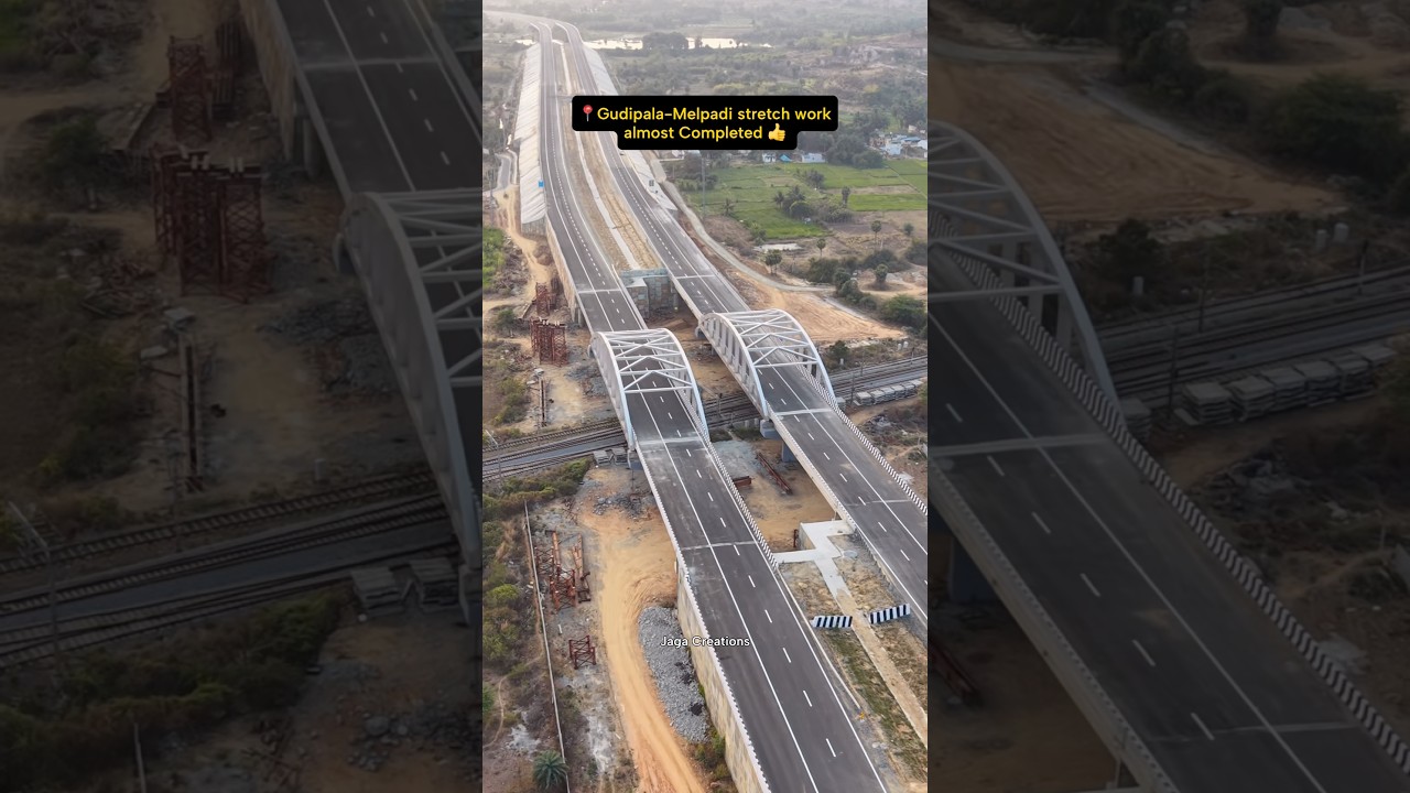 Major Milestone on the Bengaluru&ndash;Chennai Expressway📍 Ramapuram ROB work has now been completed #ne7