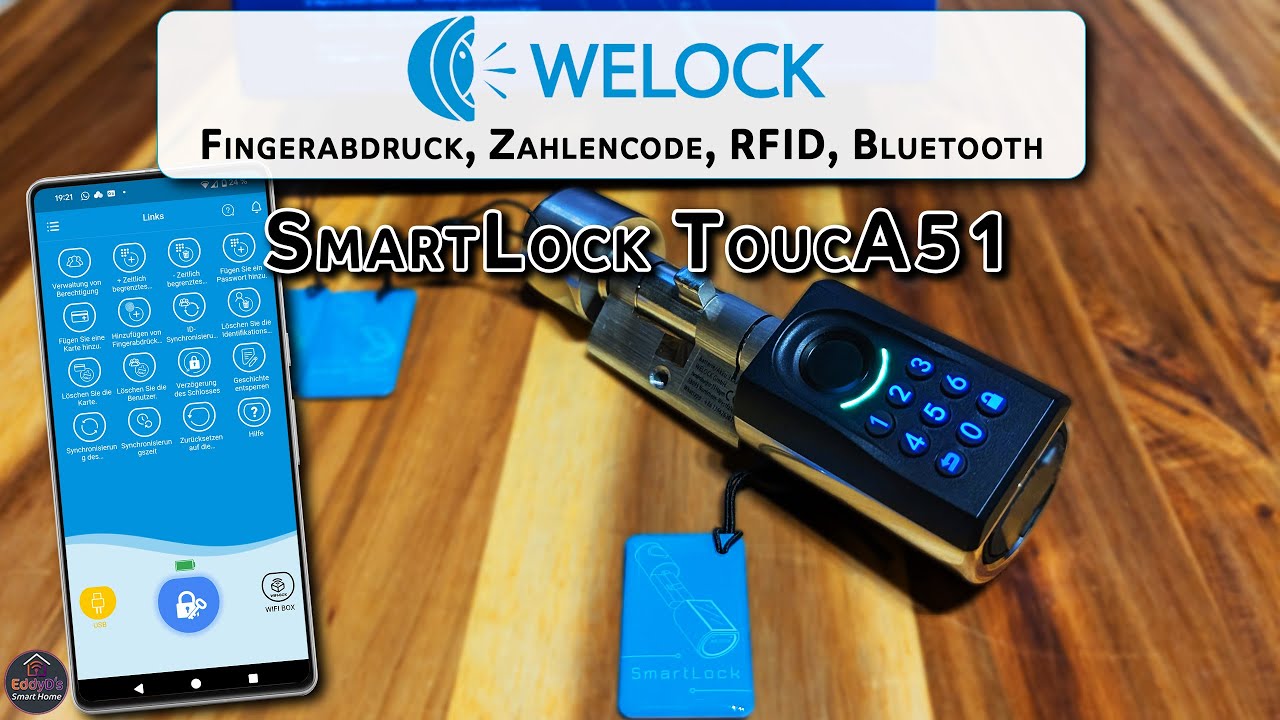 Bestes Smart Lock 2025? WELOCK ToucA51 mit Fingerabdruck & Keypad im Praxis-Test
