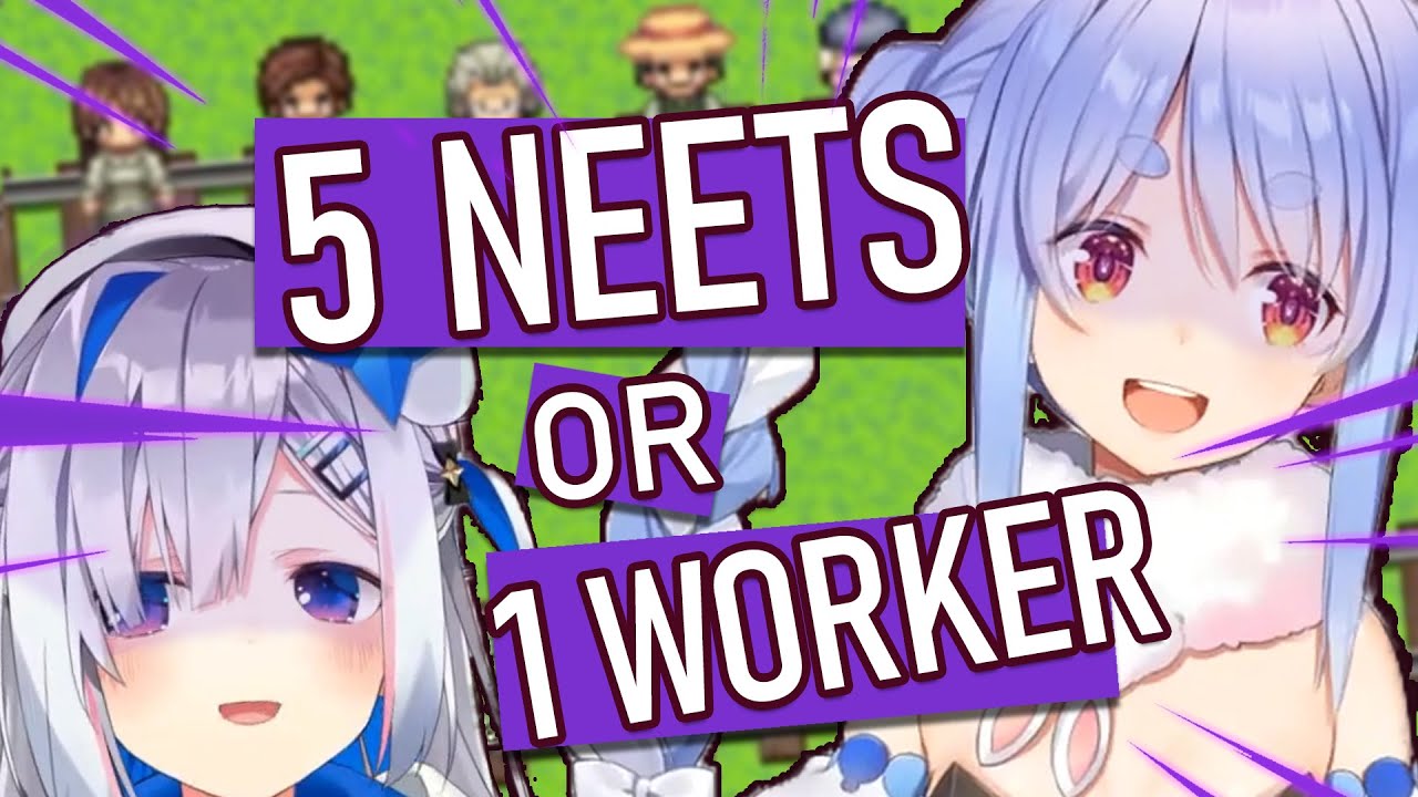 Pekora and Kanata Answer Crazy and Controversial Trolley Problems (Hololive)