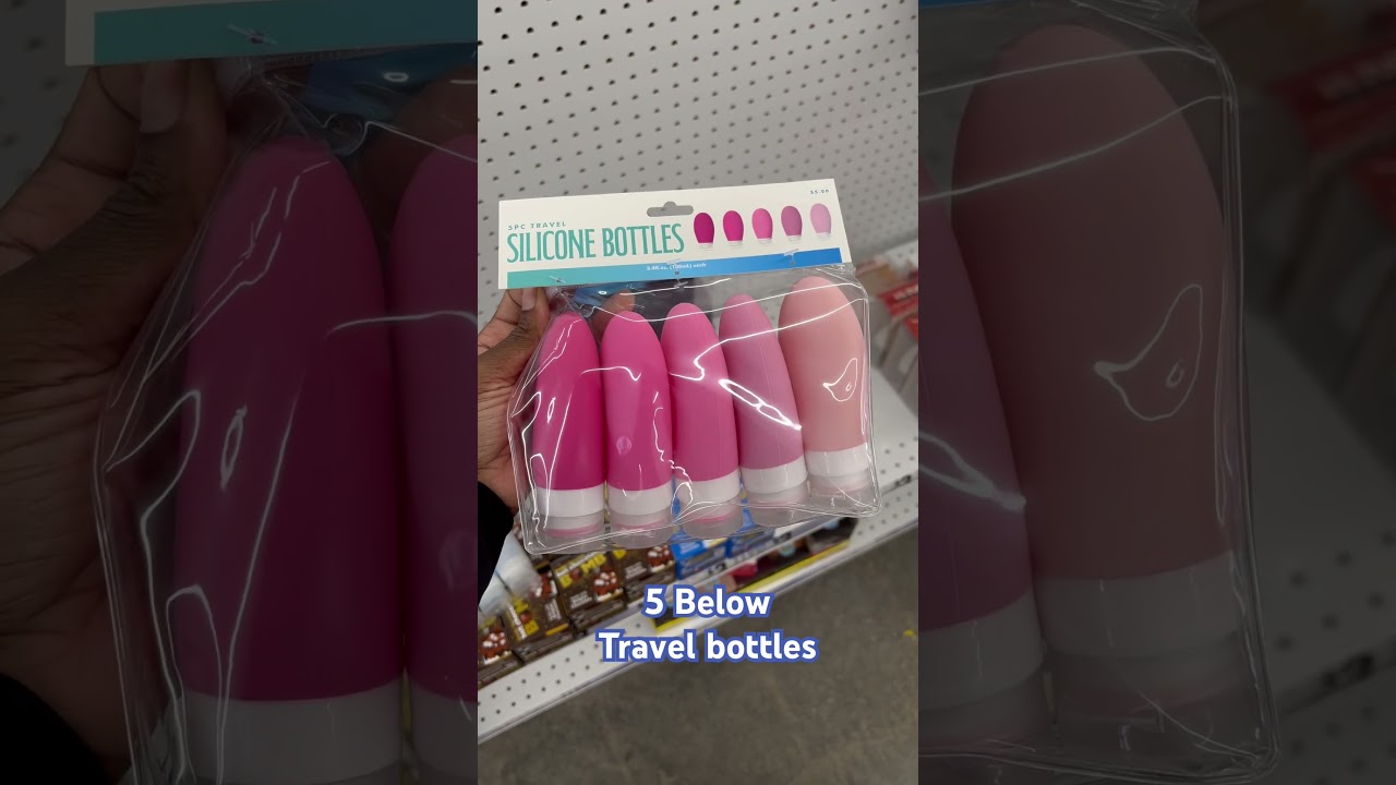 Perfect travel size bottles #travel #5below #silicone #traveling #vacation #5belowhaul