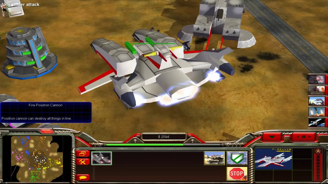 Zero Hour Xenoforce Mod: Gundam General vs Toxin Stealth Nuke Tank & Infantry Generals