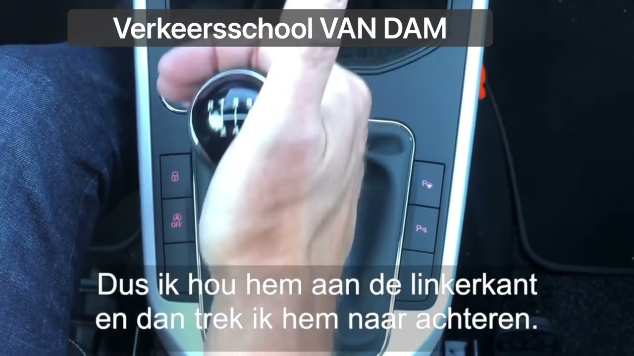 Schakelen en handstand op de pook