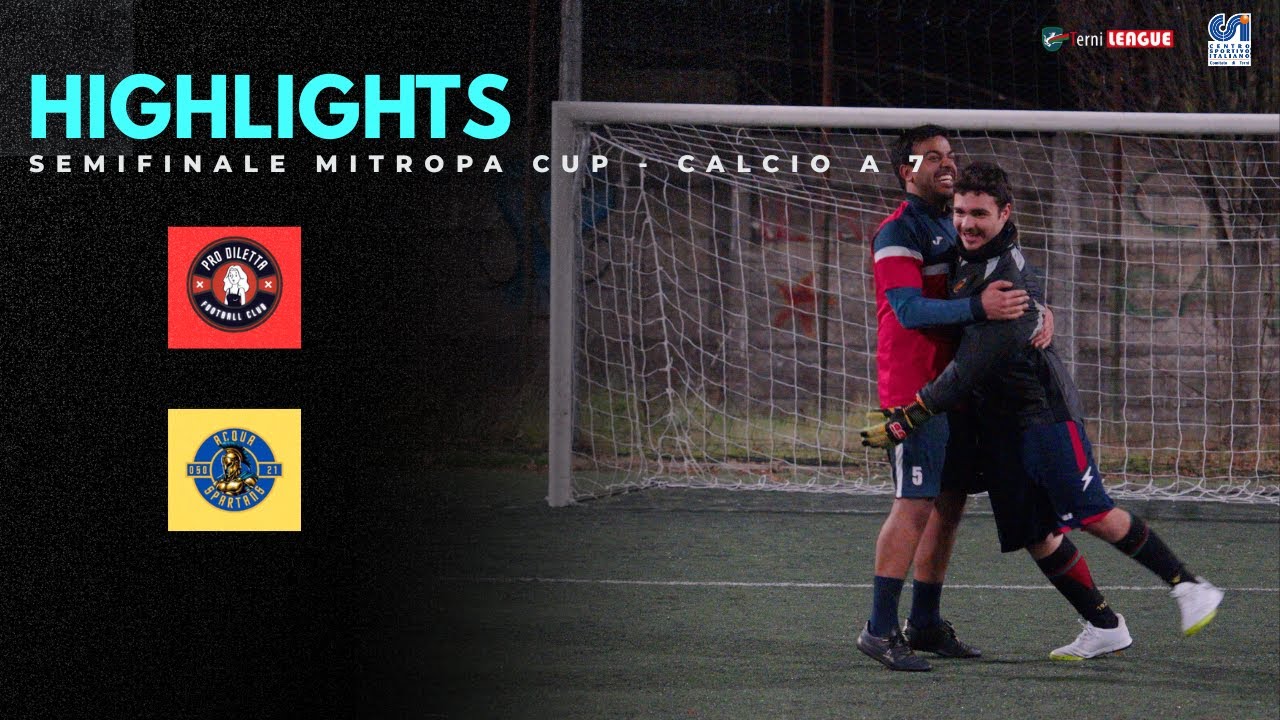Pro Diletta - Acqua-Spartans (Calcio a 7)