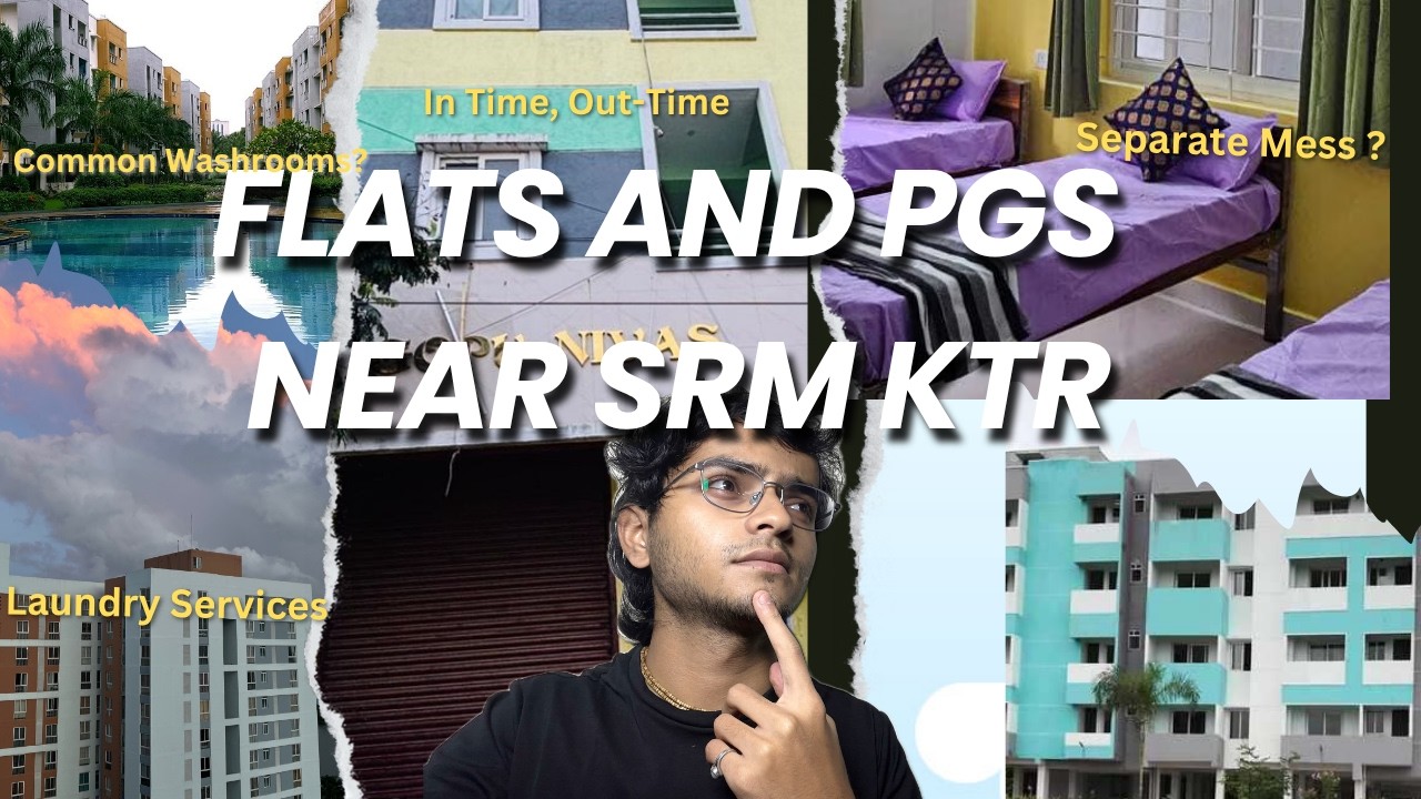 Квартиры и общежития рядом с SRM University KTR | Аренда + Удобства