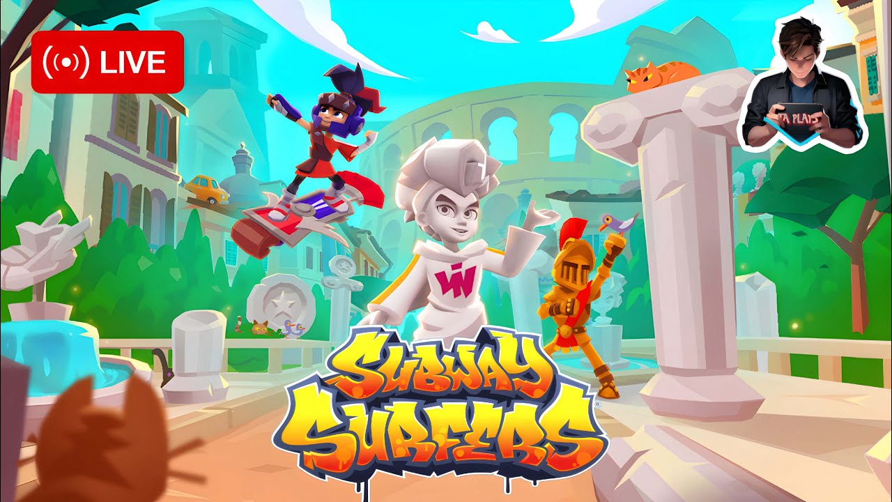 Subway Surfers Live Stream Rome #subwaysurfers #live #shorts