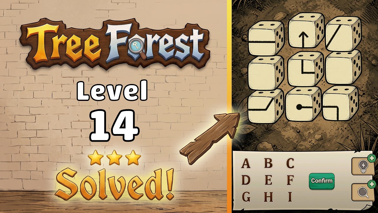 Tree Forest: Detective Words - Level 14 Walkthrough 🧩 | Full Solution & Gameplay! 🌲✨