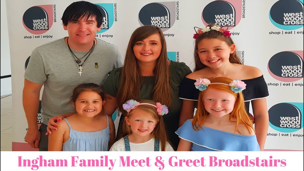 INGHAM FAMILY MEET AND GREET BROADSTAIRS KENT - IFAM TAKES OVER WEST WOOD CROSS SHOPPING CENTRE