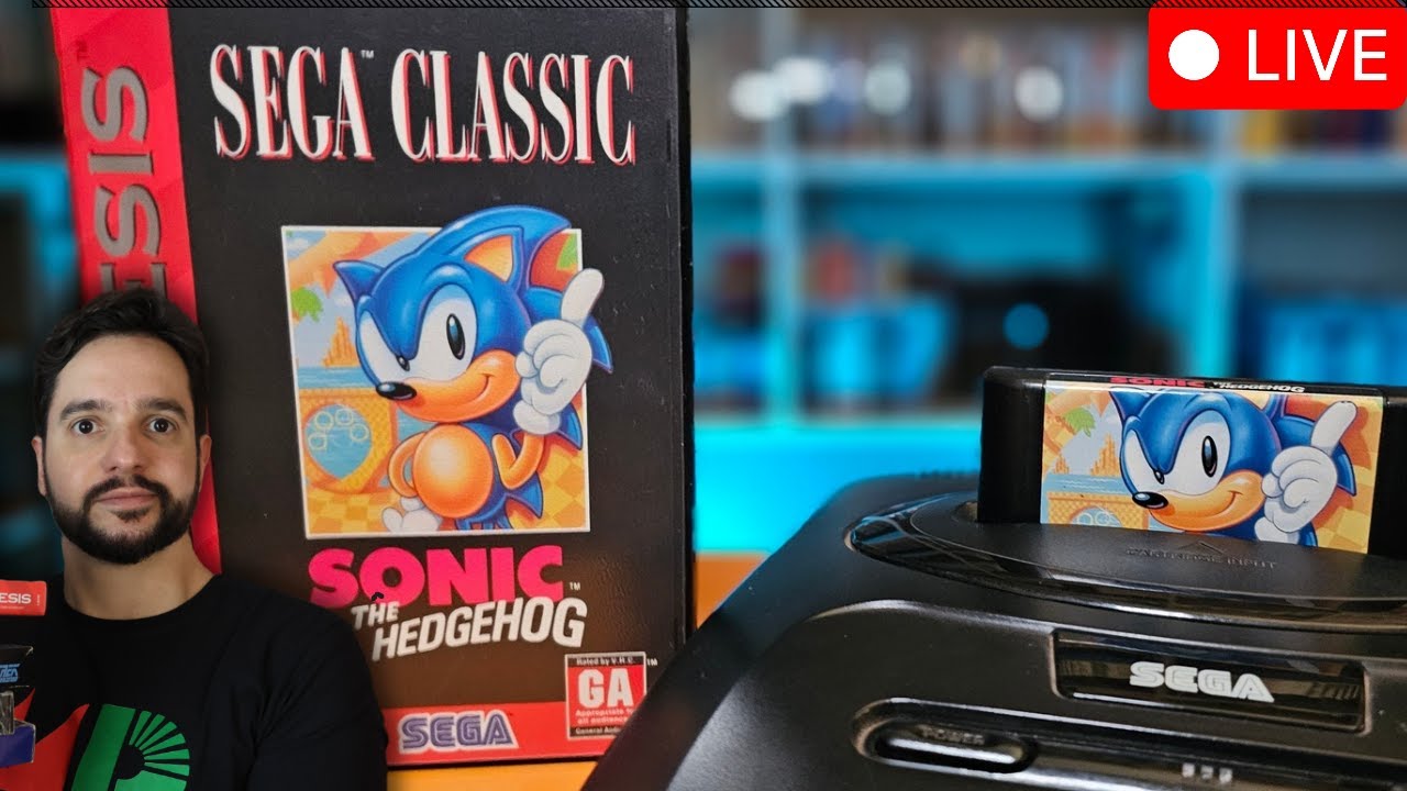 SONIC, DIRETO DO MEGA DRIVE (SlowRun)