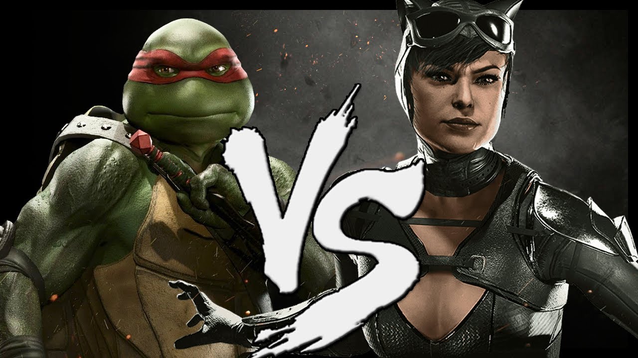Injustice 2: Raphael TMNT vs Catwoman (Injustice Versus)