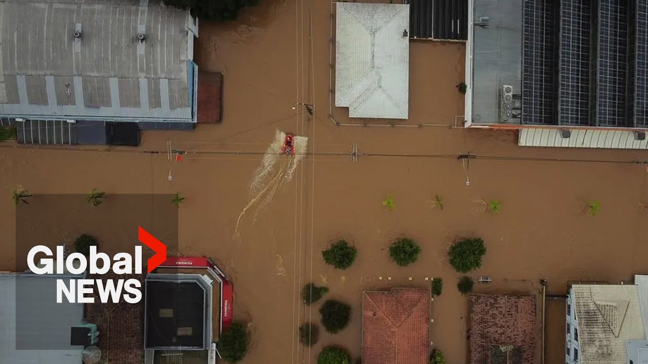 Brazil floods: More heavy rain swamps devastated Rio Grande do Sul as death toll climbs