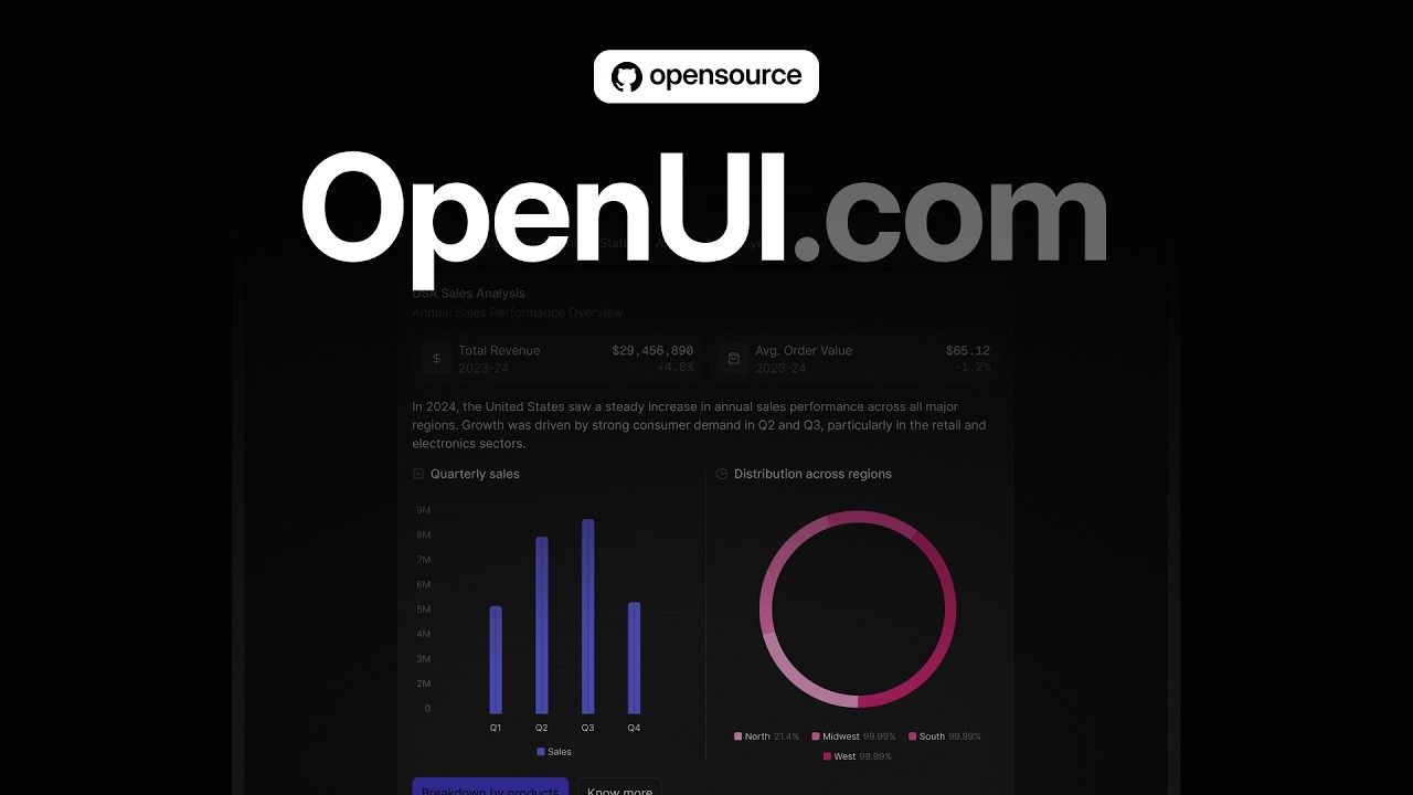 Представляем OpenUI: стандарт с открытым исходным кодом для генеративного пользовательского интер...