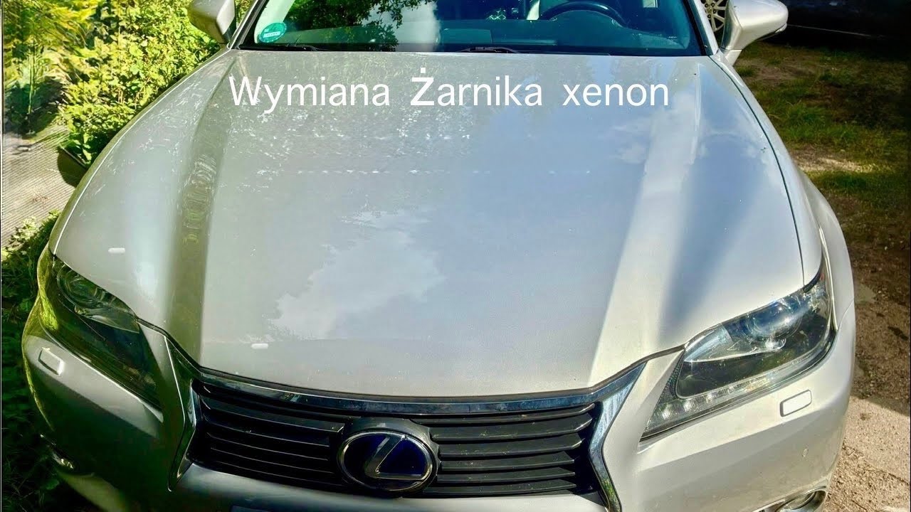 Wymiana żarnika ksenon lexus gs 300h 