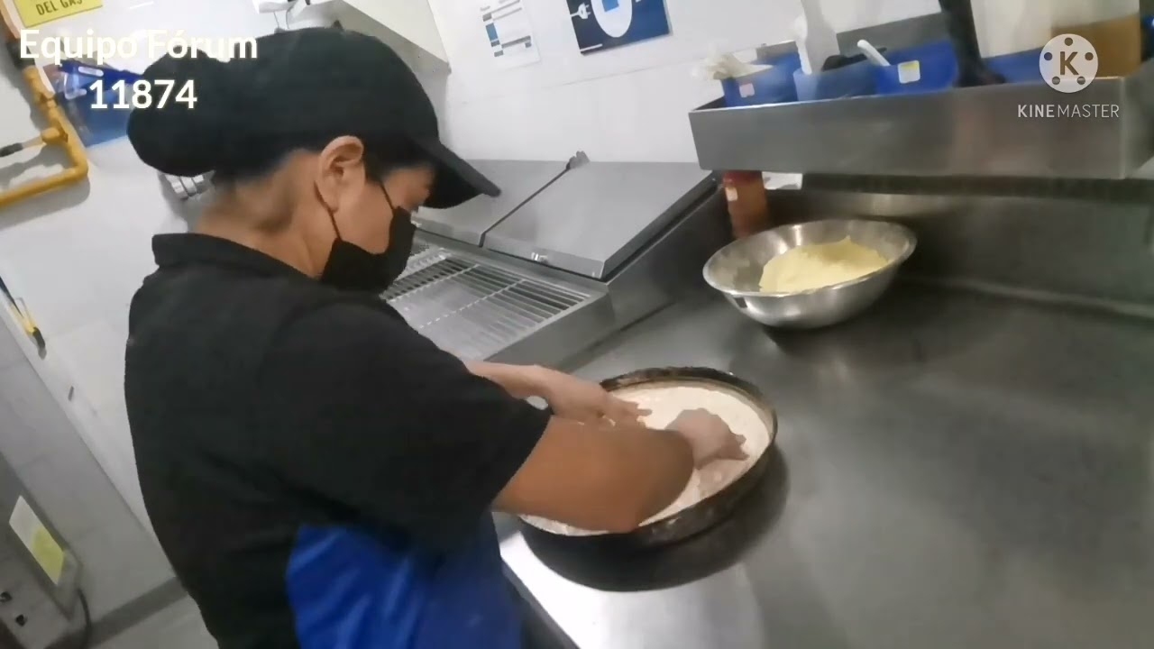Dominos pizza de sart&eacute;n ... c&oacute;mo se hace ?