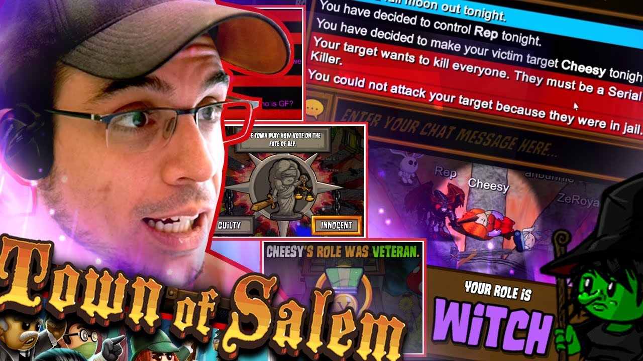 FEEL THE POWER OF THE WITCH! (Town of Salem w/ Friends)