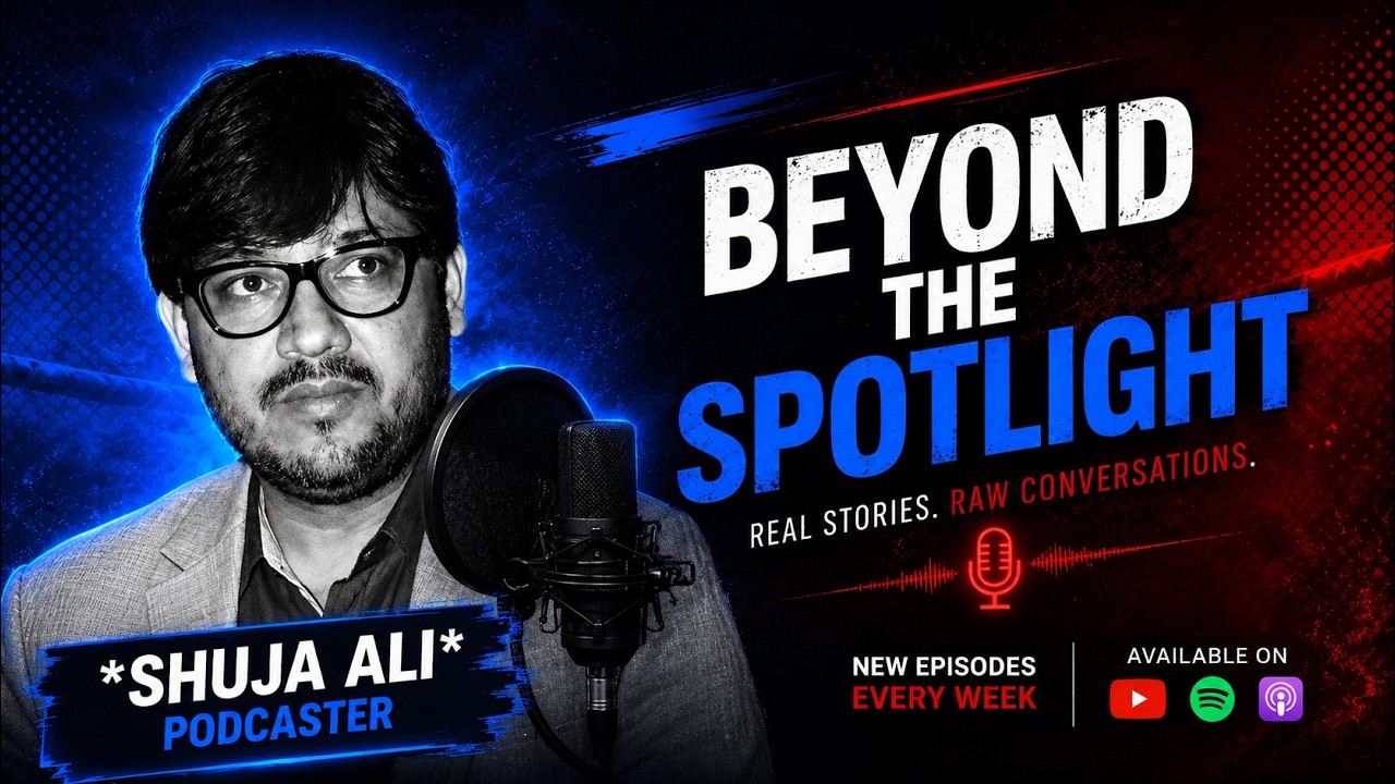 Beyond The Spotlight by Shuja Ali #youtube #podcast #podcastclips #viral #BeyondTheSpotlight
