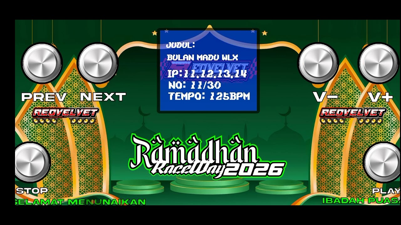 Test modul REDVELVET versi RAMADHAN raceway 2026⁉️🤯