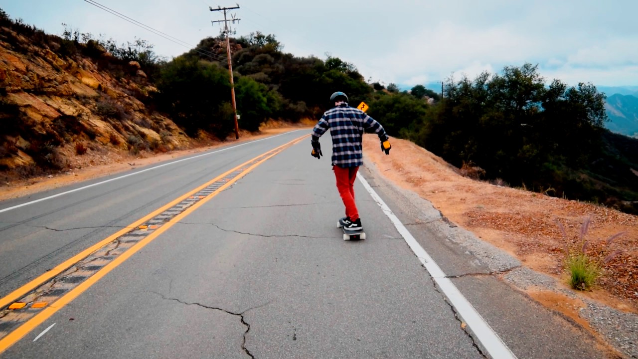 Malibu, CA Downhill Skating with Nick Broms Josh Newman and Adrien Paynel
