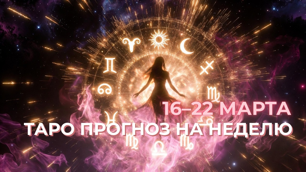 ТАРО ПРОГНОЗ НА НЕДЕЛЮ 16–22 МАРТА | ВСЕ ЗНАКИ ЗОДИАКА | ЧАСТЬ 2