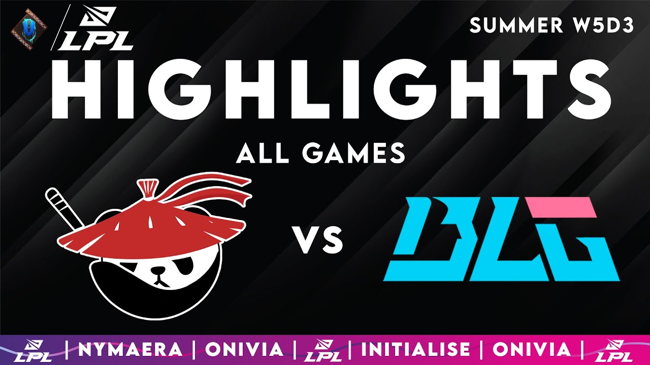 AL vs BLG Highlights ALL GAMES — LPL 2025 Split 3 — Anyone's Legend vs Bilibili Gaming by Onivia