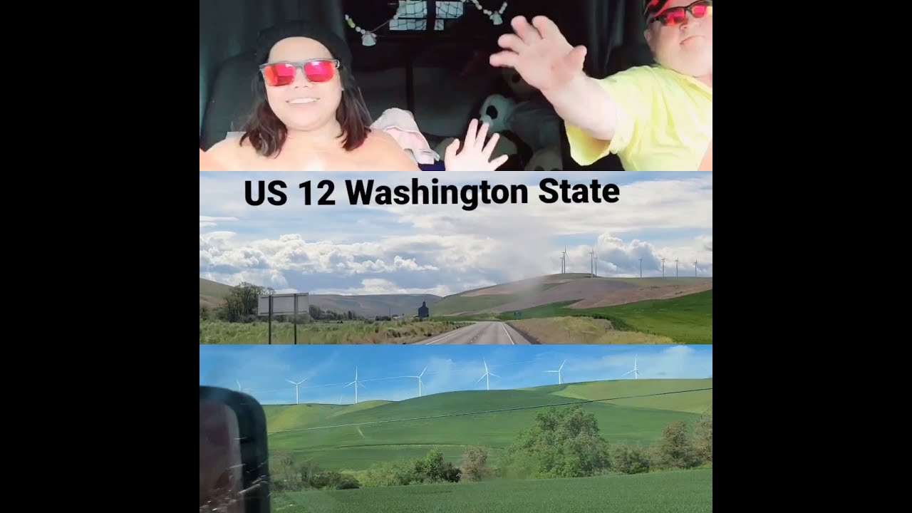 US Route 12 In Washington! The Longest Highway In The State #trucker #viral #video @mabelthumma7289