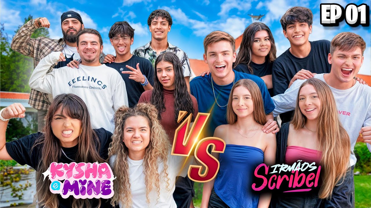 KYSHA E MINE vs IRMÃOS SCRIBEL O DESAFIO DA GINCANA •Irmãos Scribel•