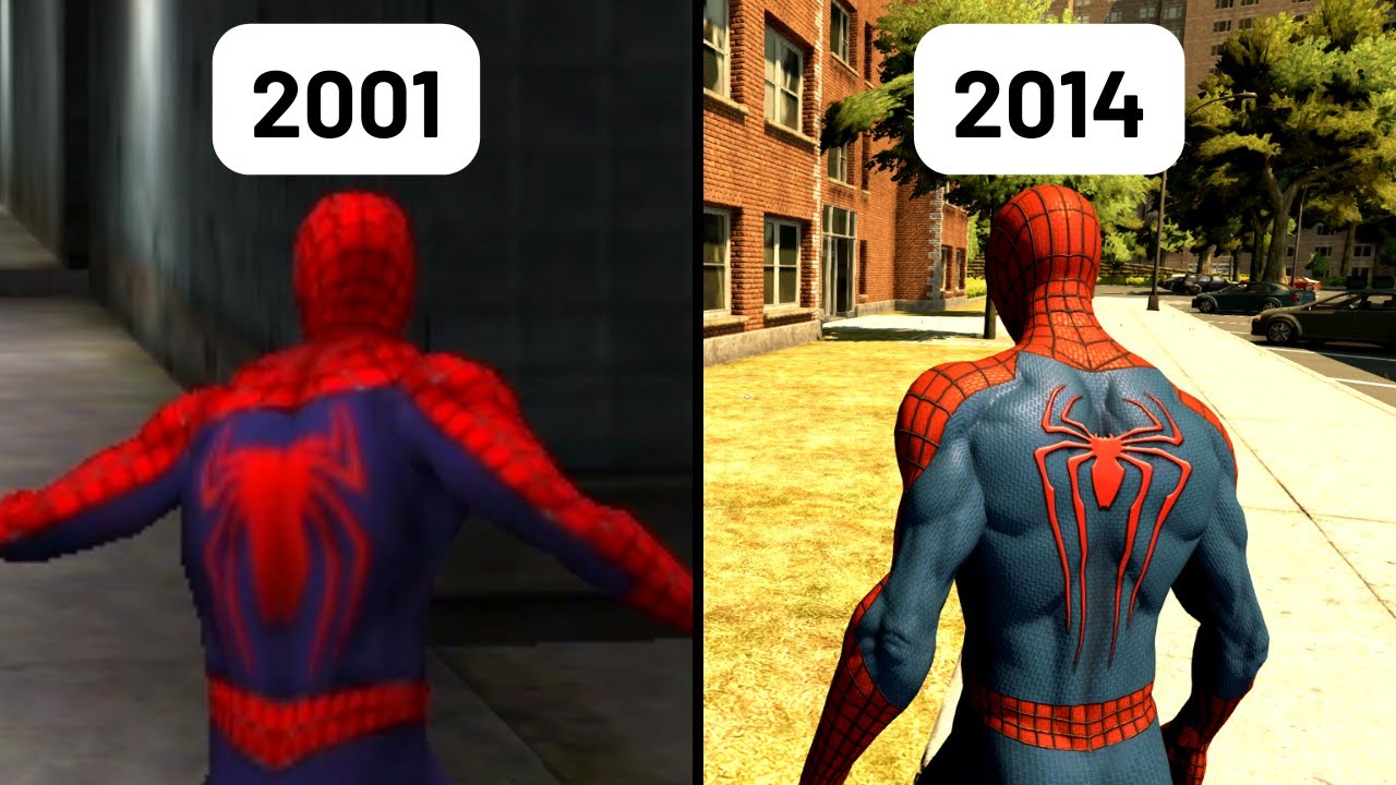 Evolutions of Spider-Man Games