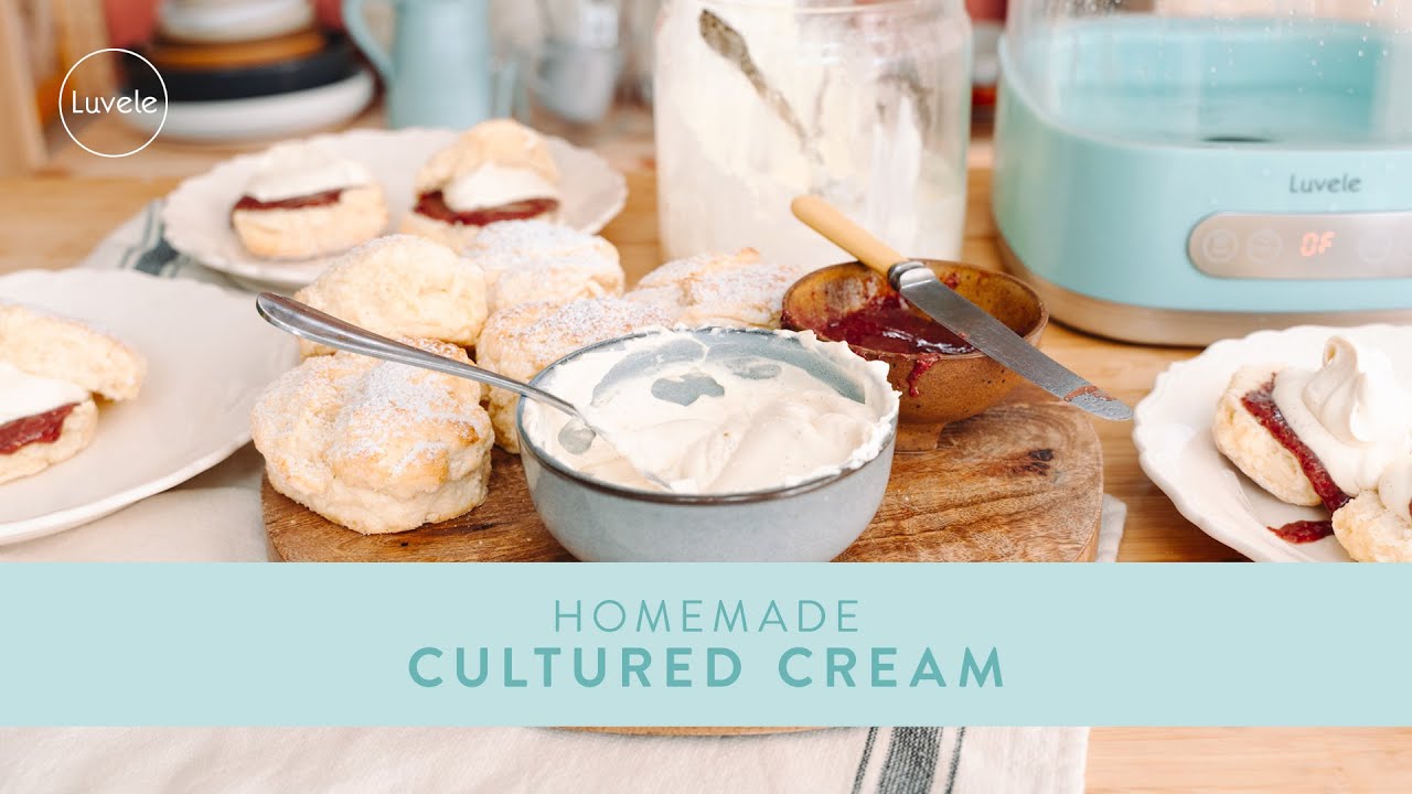 CULTURED CREAM in a yogurt maker | Crème Fraîche & Sour Cream
