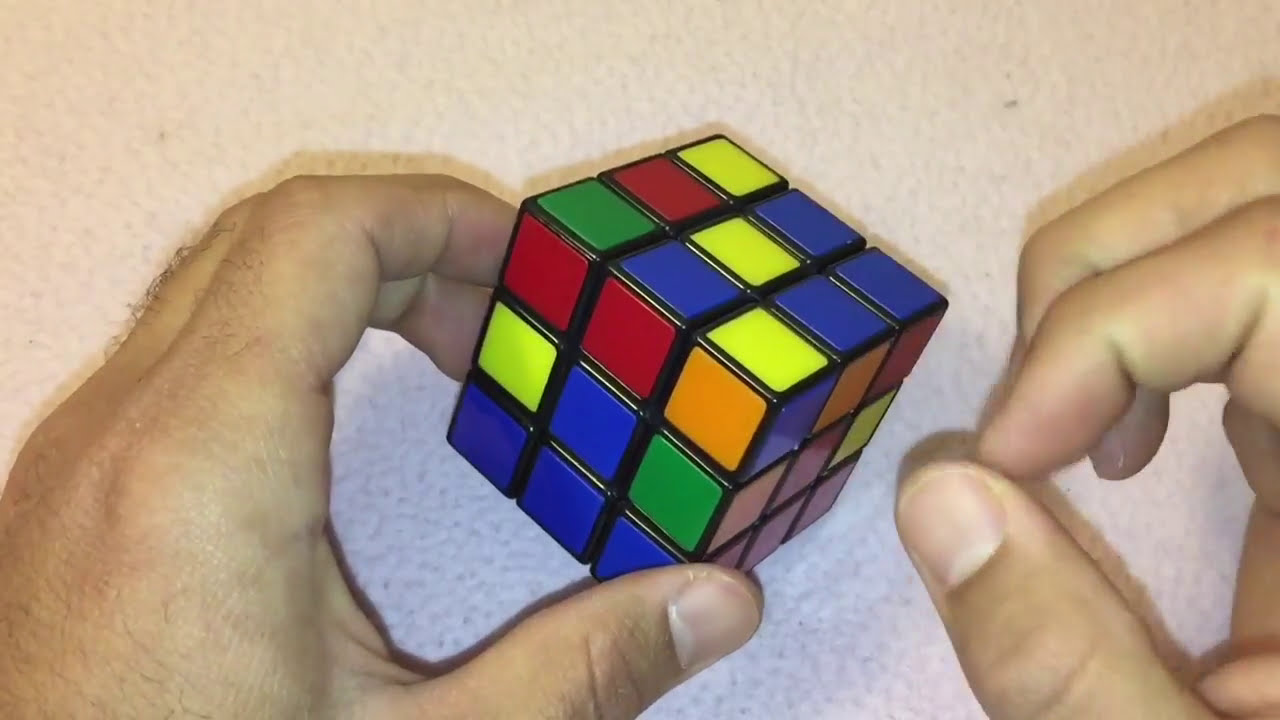 الجزء الثالث في حل مكعب روبيك 3*3*3 للمبتدئين