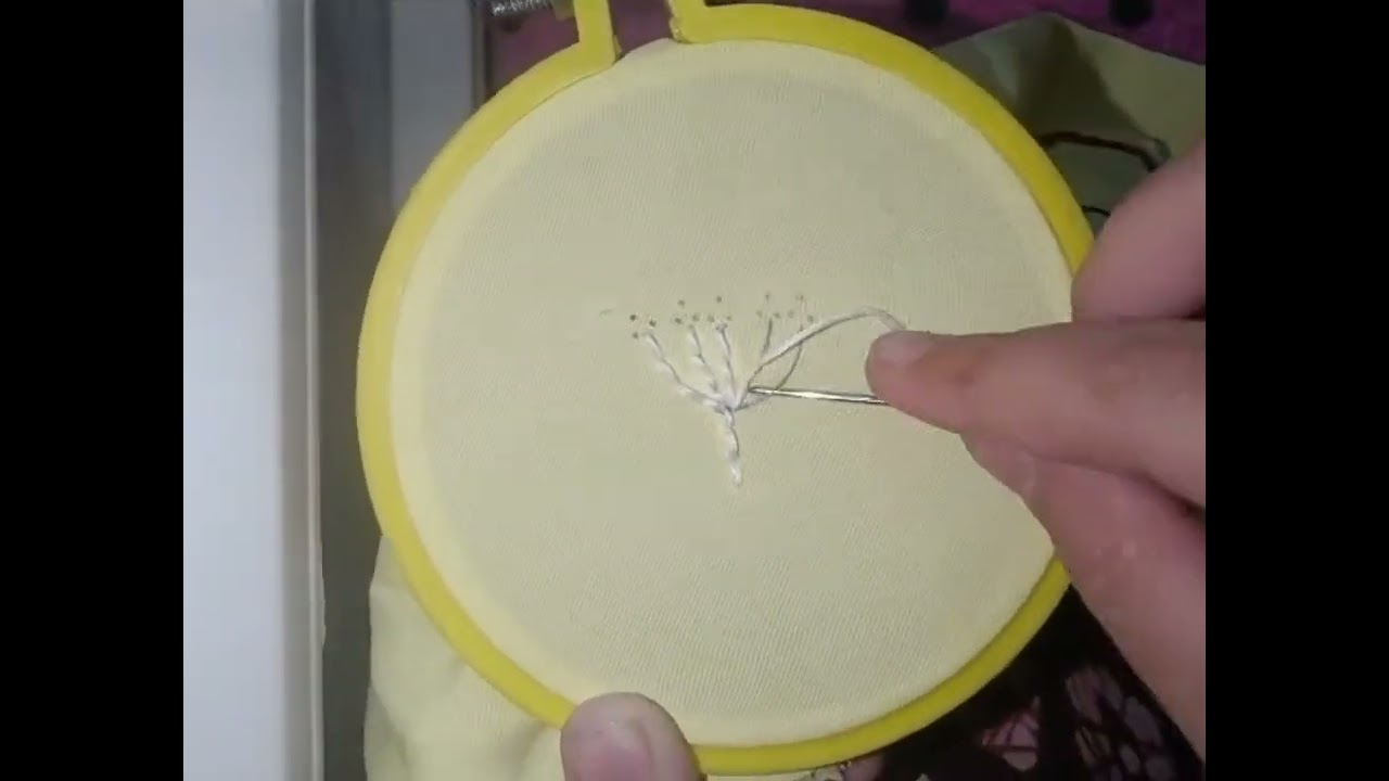 Unique embroidery design 👌 // Hand embroidery design // #embroidery #viral #viralvideo 