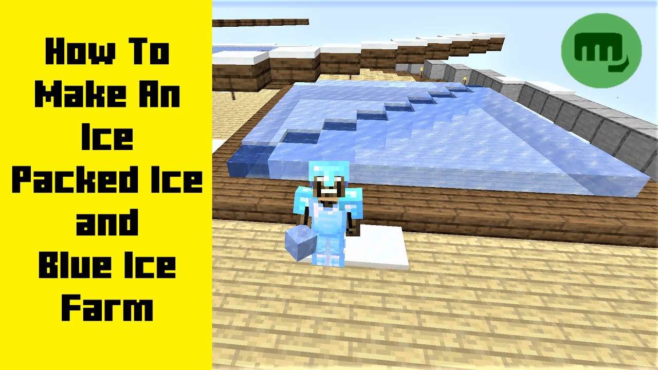 HOW TO MAKE ICE / PACKED ICE / BLUE ICE FARM | Minecraft How to Tutorial ( Java 1.15.2 Vanilla )